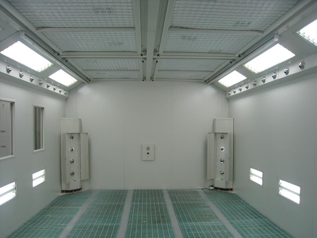Paintbooth-inside Paintbooth-inside